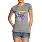 Women's Geometric Rainbow Penrose Triangle  T-Shirt