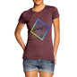 Women's Geometric Halftone Square T-Shirt