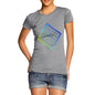 Women's Geometric Halftone Square T-Shirt