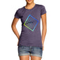 Women's Geometric Halftone Square T-Shirt
