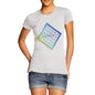 Women's Geometric Halftone Square T-Shirt