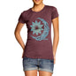 Women's Decorative Blue Mandala T-Shirt