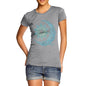 Women's Decorative Blue Mandala T-Shirt