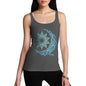 Women's Decorative Blue Mandala Tank Top