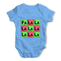 Periodic Table Fa La La La La Baby Grow Bodysuit