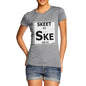 Women's Periodic Table Of Swearing Skeet T-Shirt