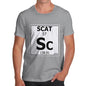 Men's Periodic Table Of Swearing Scat T-Shirt
