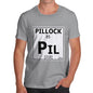Men's Periodic Table Of Swearing Pillock T-Shirt