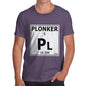 Men's Periodic Table Of Swearing Plonker T-Shirt
