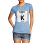 Women's Periodic Table Of Swearing Kack T-Shirt
