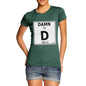 Women's Periodic Table Of Swearing Damn T-Shirt