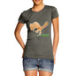 Women's Cat Scared Of Cucumbers T-Shirt