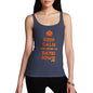 Women's Keep Calm And Listen To David Bowie Tank Top