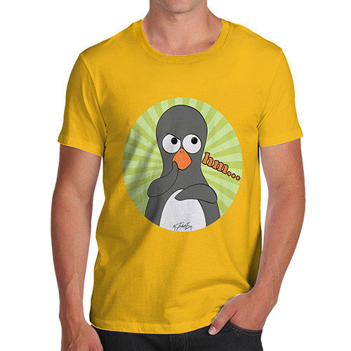 Men's Guin Penguin Hm Emoticon T-Shirt