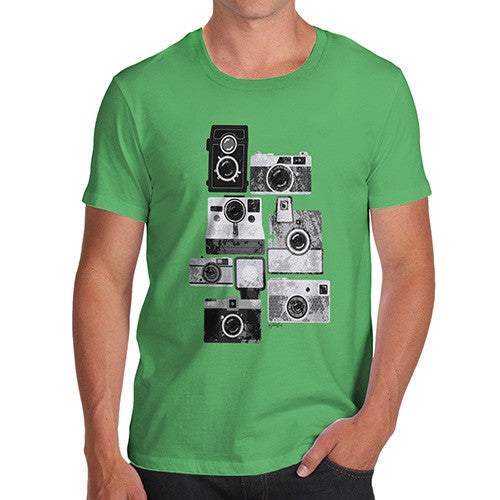 Men's Vintage Cameras T-Shirt