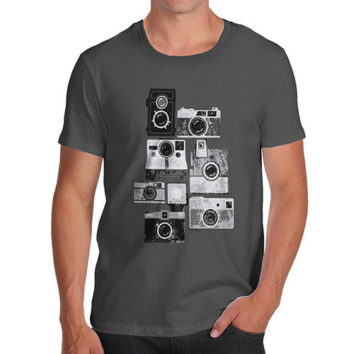 Men's Vintage Cameras T-Shirt