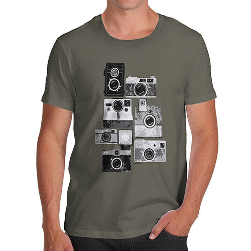 Men's Vintage Cameras T-Shirt