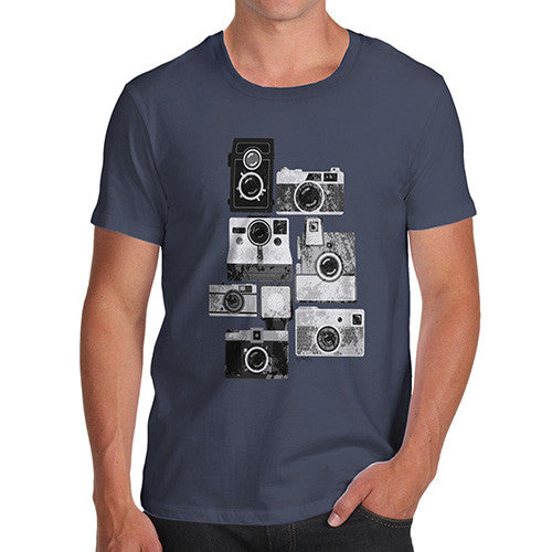 Men's Vintage Cameras T-Shirt