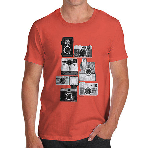 Men's Vintage Cameras T-Shirt