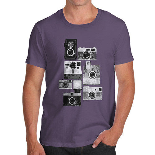 Men's Vintage Cameras T-Shirt