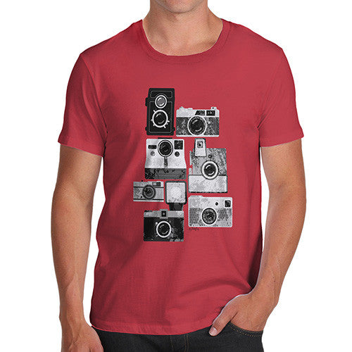 Men's Vintage Cameras T-Shirt