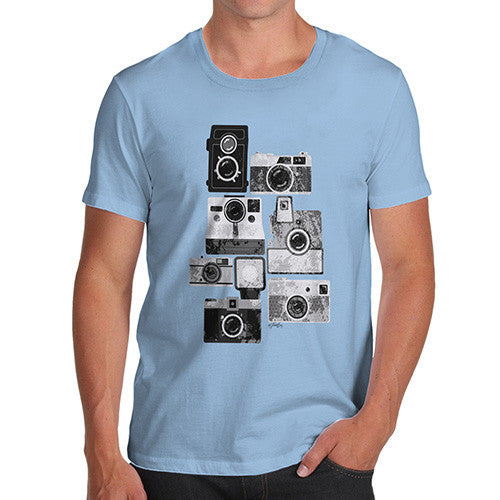 Men's Vintage Cameras T-Shirt