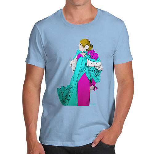 Men's Vintage Victorian Fashion Plate T-Shirt