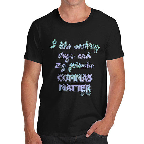 Men's Commas Matter T-Shirt