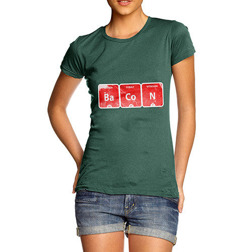 Women's Bacon Periodic Table T-Shirt