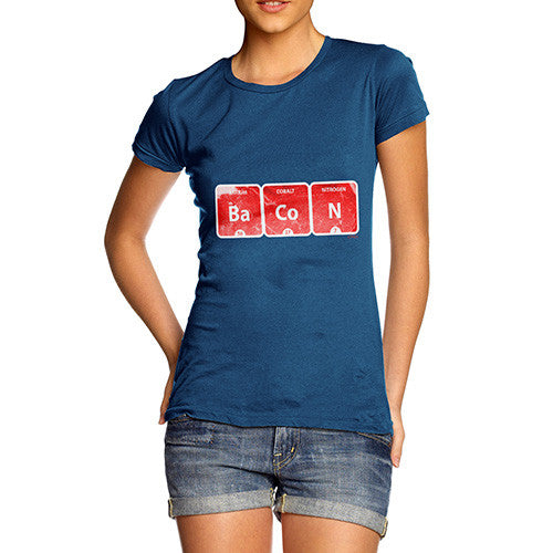 Women's Bacon Periodic Table T-Shirt