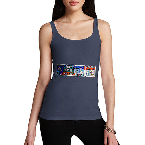 Women's Fuck Periodic Table Tank Top
