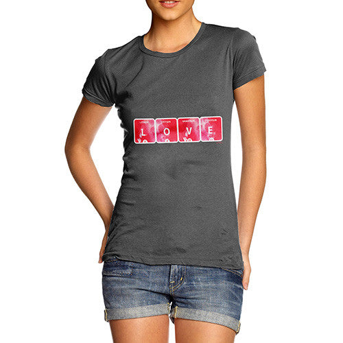 Women's Love Periodic Element T-Shirt