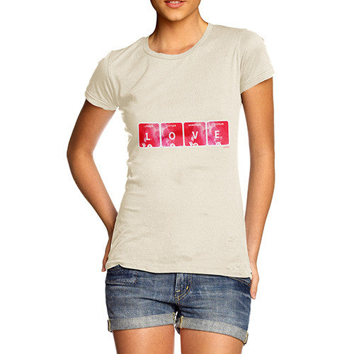 Women's Love Periodic Element T-Shirt