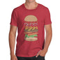 Men's Hamburger Ingredients T-Shirt