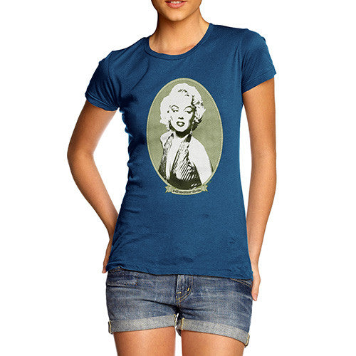 Women's Marilyn Monroe Money Portrait T-Shirt