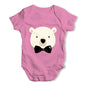 Bow Tie Bear Baby Grow Bodysuit