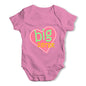 Big Sister Heart Sibling Baby Grow Bodysuit