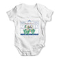 Made In WV West Virginia Baby Grow Bodysuit