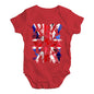 Funny Baby Bodysuits GB BMX Silhouette Baby Unisex Baby Grow Bodysuit 6-12 Months Red