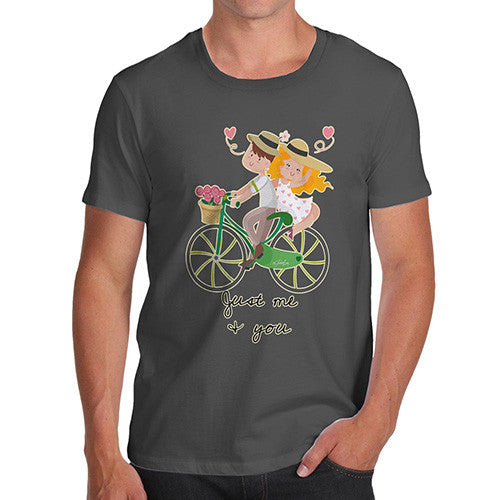 Bicycle Just Me and You Men's T-Shirt