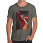 Joseph Decreux Cat Face Yawning Men's T-Shirt
