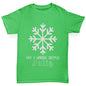 Have A Wonderful Christmas Personalised Girl's T-Shirt 