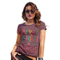 Merry And Bright Personalised Women's T-Shirt 