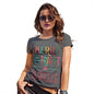 Merry And Bright Personalised Women's T-Shirt 