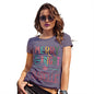 Merry And Bright Personalised Women's T-Shirt 