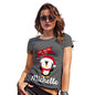 Personalised Xmas Penguin Women's T-Shirt 