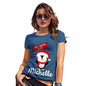 Personalised Xmas Penguin Women's T-Shirt 