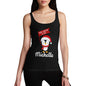 Personalised Xmas Penguin Women's Tank Top