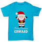 Santa Personalised Boy's T-Shirt