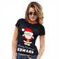Santa Personalised Women's T-Shirt 